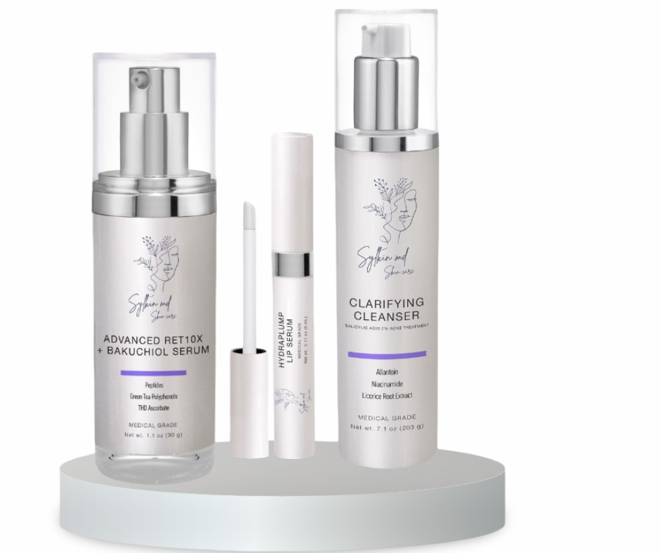 blue and white minimalist new product skincare facebook post (1) (1)